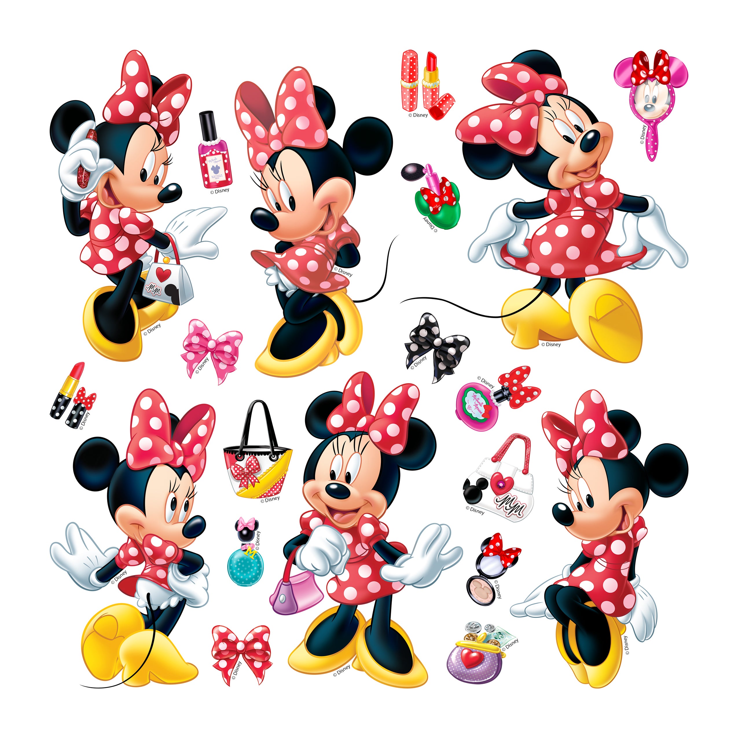 Adesivi Murali RoomMates - Topolino E Minnie Per Decorazione Parete - 4