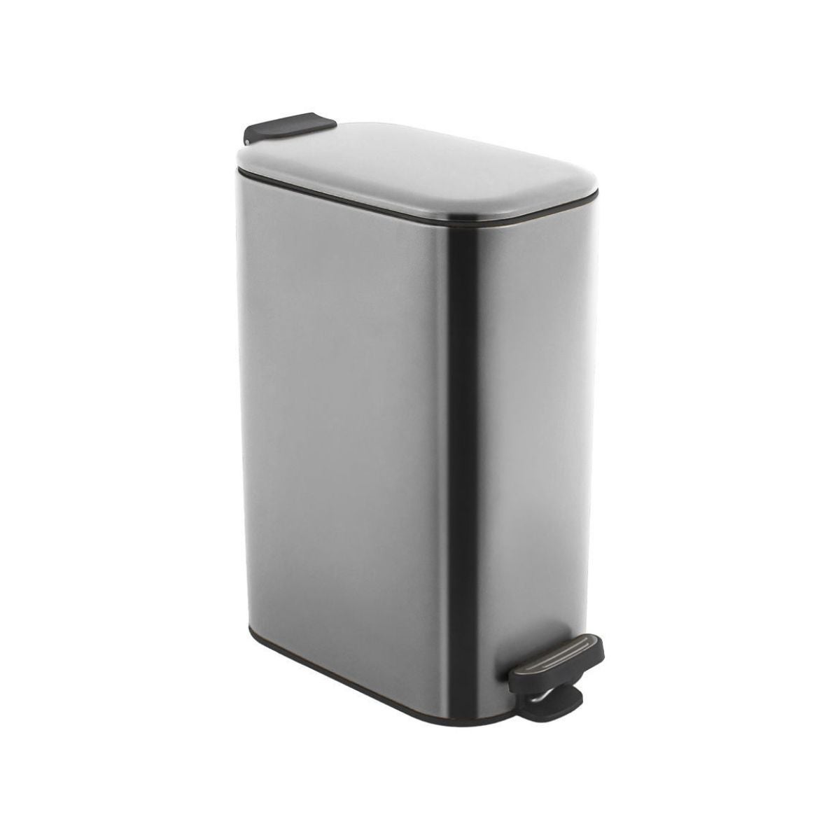 Kosz na śmieci Slim Estia 30 l stal srebrny 1 szt. - 2