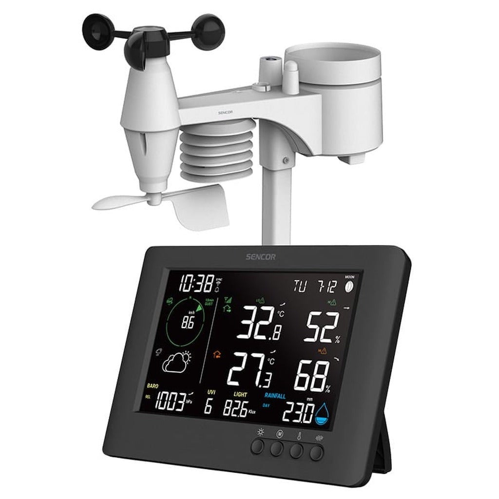 Statie Meteo Sencor SWS10500 | WiFi, 7 in 1, Profesionala