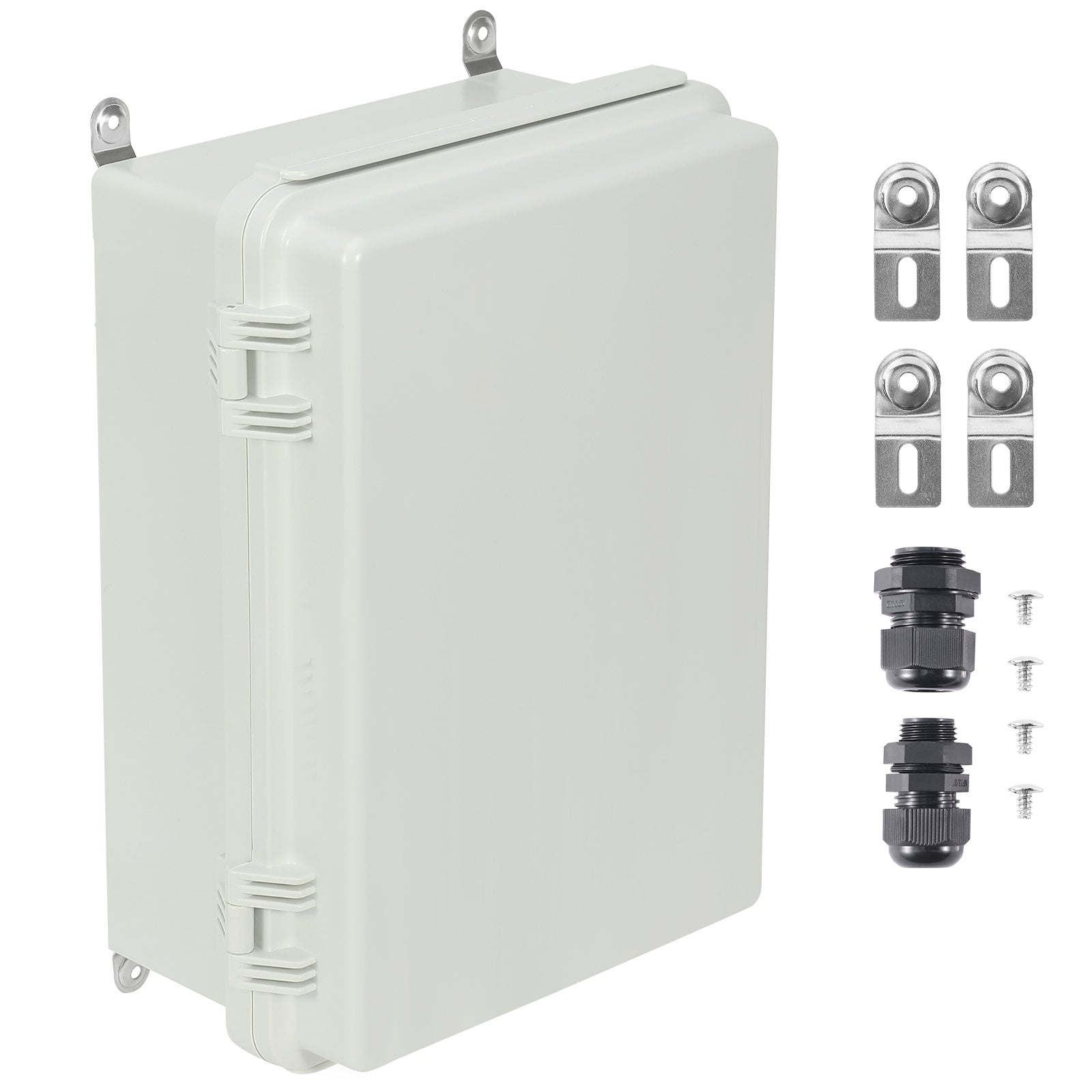 Boîte De Jonction Étanche ABS Avec Loquet Acier Inoxydable - Protection Câblage Extérieur