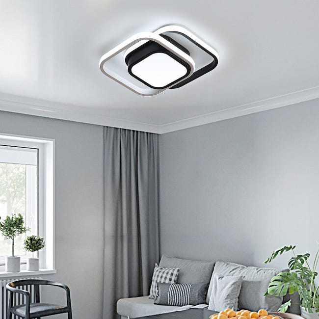Aiskdan Plafoniera LED Soffitto Moderna, 3 Plafoniera Parallele Rotonde Aiskdan Plafoniera LED Soffitto Moderna, 3 Plafoniera Parallele Rotonde