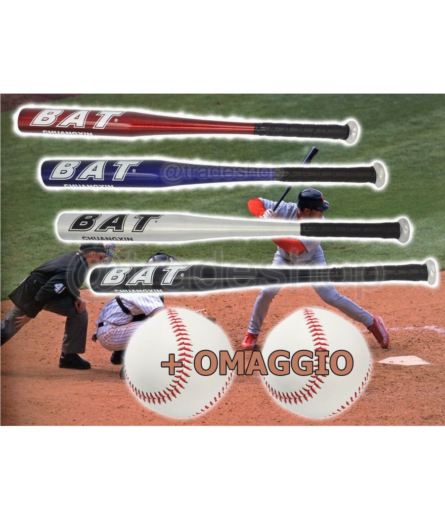 Mazza da baseball in alluminio 81 cm | Sides Style Shop