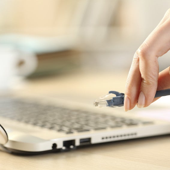 CÂBLE RJ45, CAT 7, S/FTP, DROIT, BLANC, 1M - 2