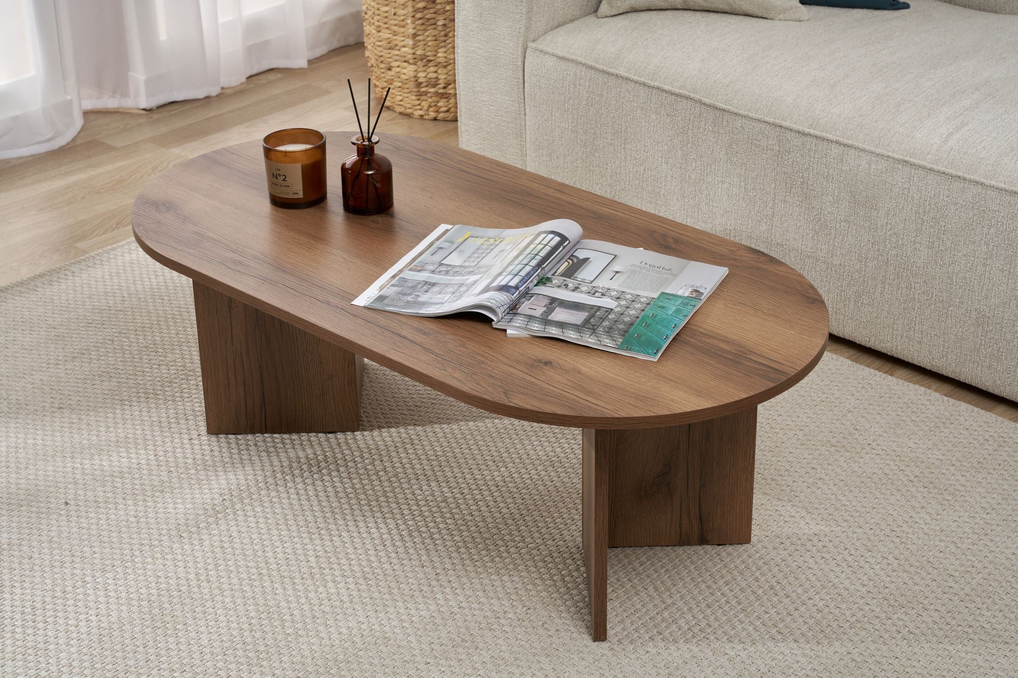 Table basse en bois 