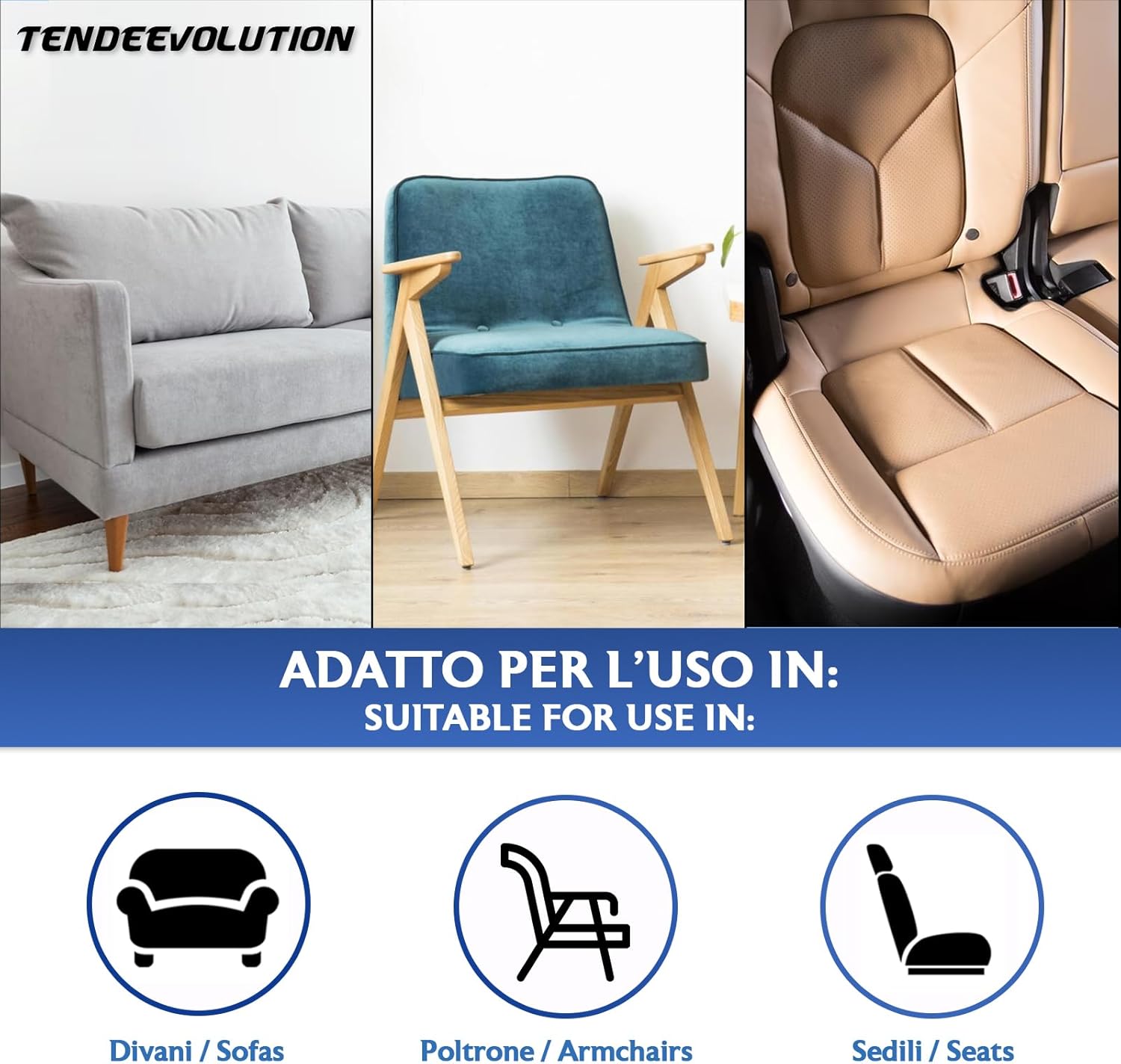 Coussin de siège de canapé et de fauteuil en forme | Mousse polyuréthane | Densité 25 | Confortable et résistant - 4