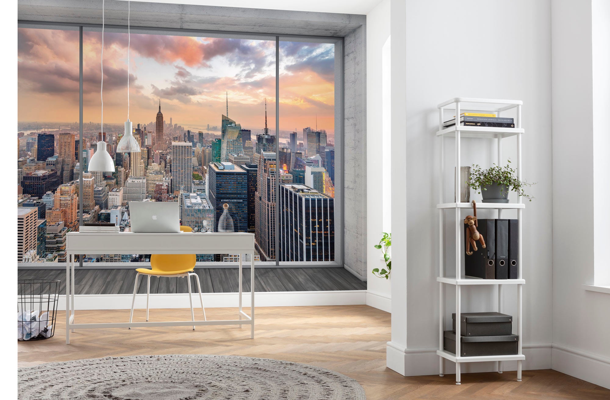 Papel pintado no tejido panorámico de komar - bildagentur huber nyc outlook - talla: 368 x 248 cm