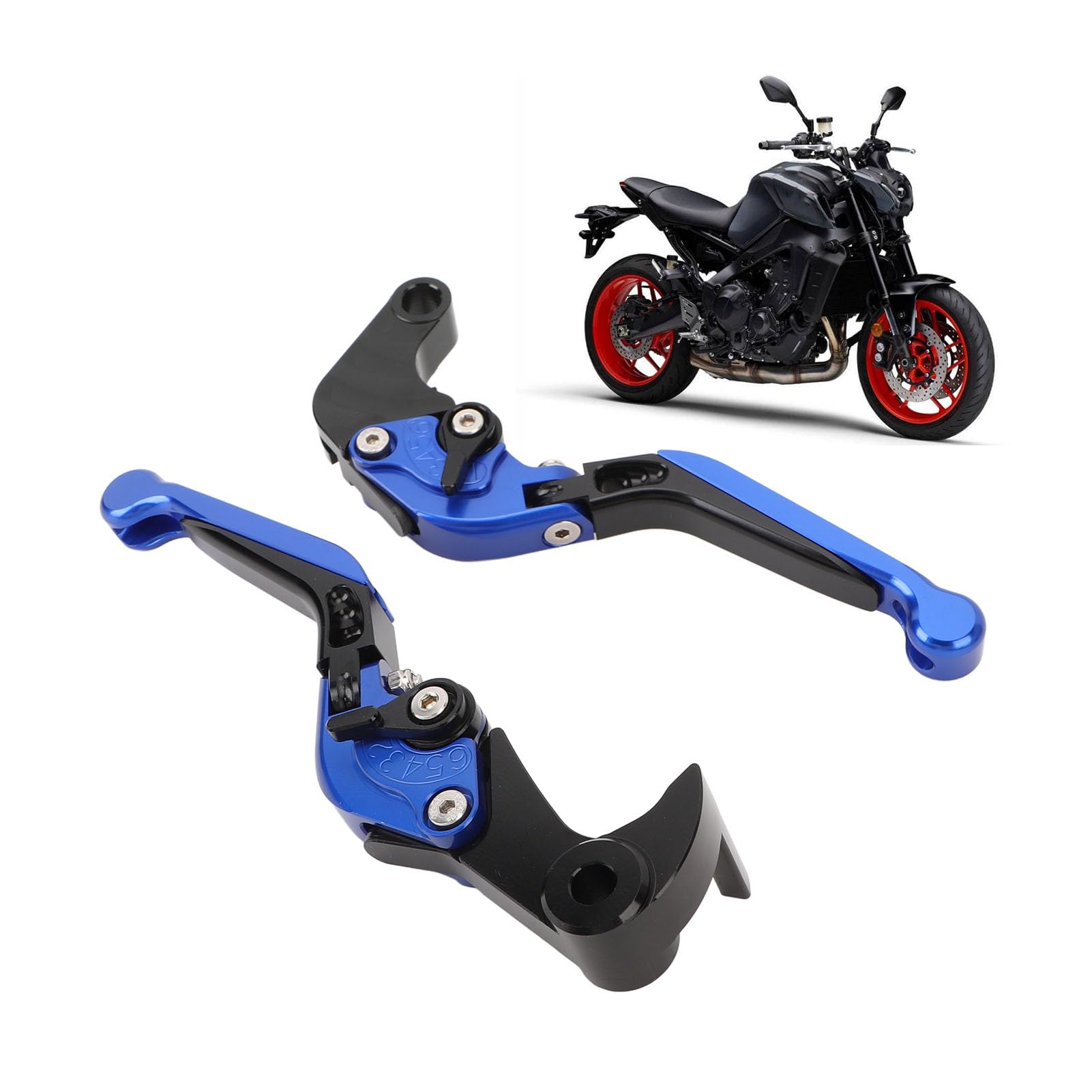 Levier D'embrayage De Moto Pliable Et Réglable - Noir - Universel