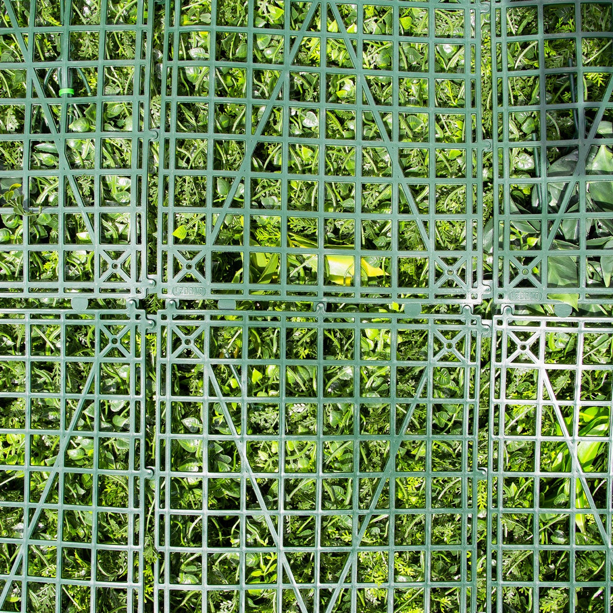 LOT de 5M² Mur Vegetal Artificiel Fougère Dense MGS décoration murale - 8