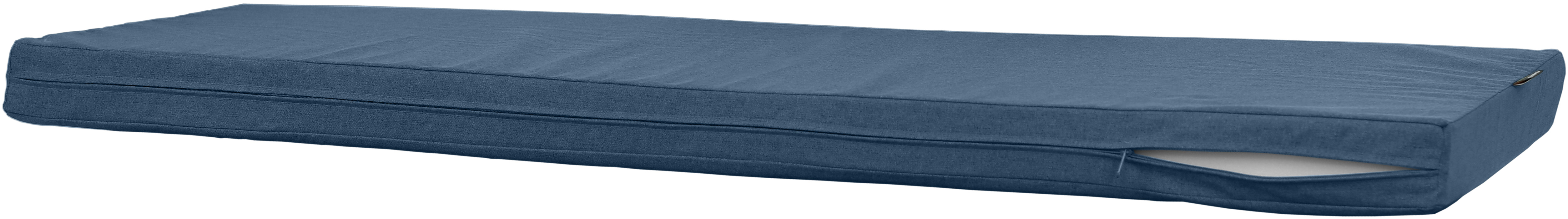 Poduszka na huśtawkę ogrodową AMPO wodoodporna 150 cm ciemny niebieski 1 szt. - 3