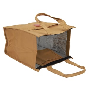 Borsa termica per il pranzo di grande capacità, borsa termica per esterni, portatile, impermeabile, per picnic, campeggio, barbecue, pesca, colore grigio