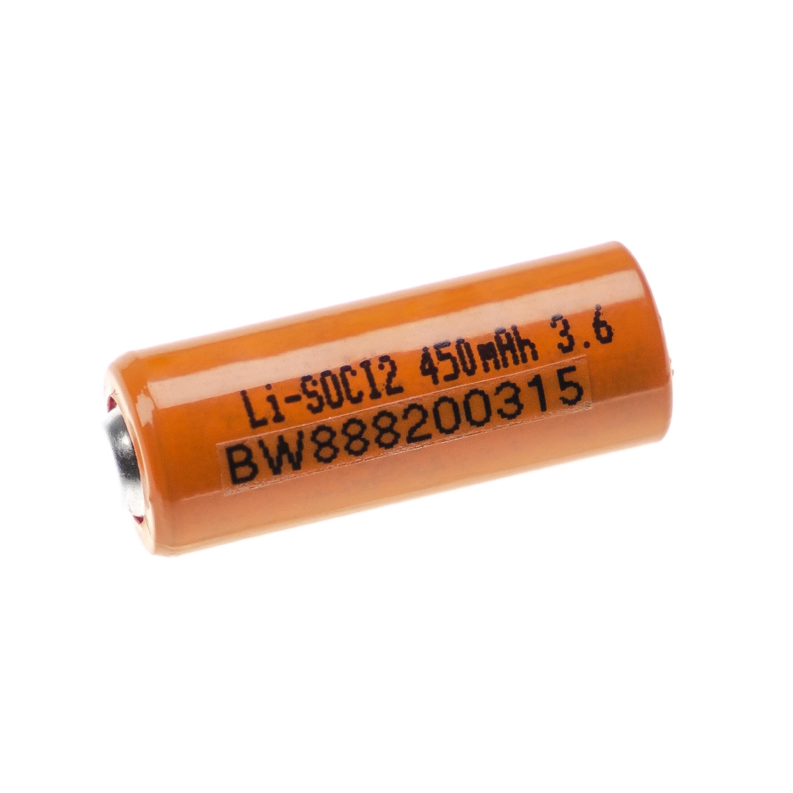 vhbw Pile au lithium ER10280 - Pile primaire (450mAh, 3,6V, Li-SOCl2) - 3
