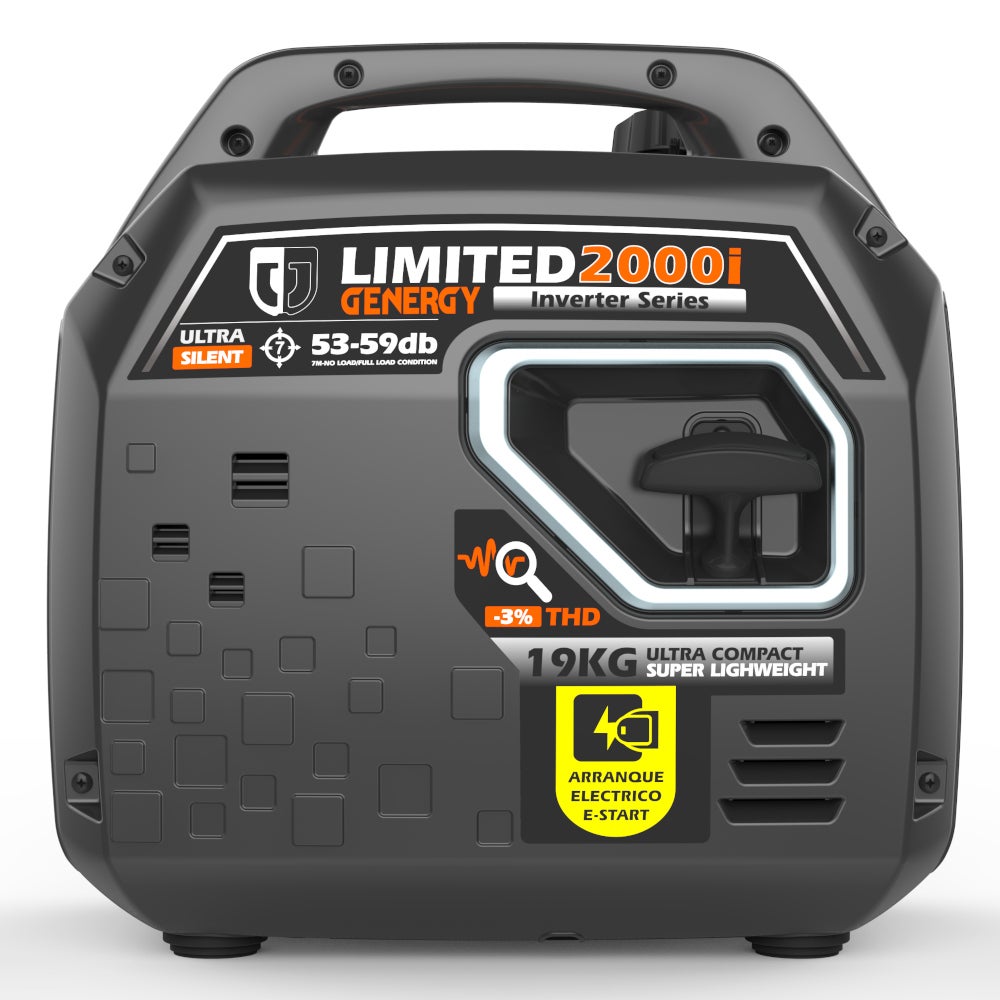 Groupe électrogéne silencieux inverter GENERGY LIMITED2000i 2Kw démarrage electrique/á distance- Générateur Électrique essence - 3
