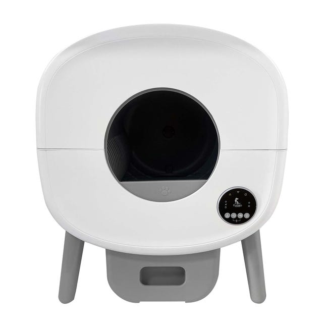 Fudajo Arenero autolimpiable para gatos controlable por app, con