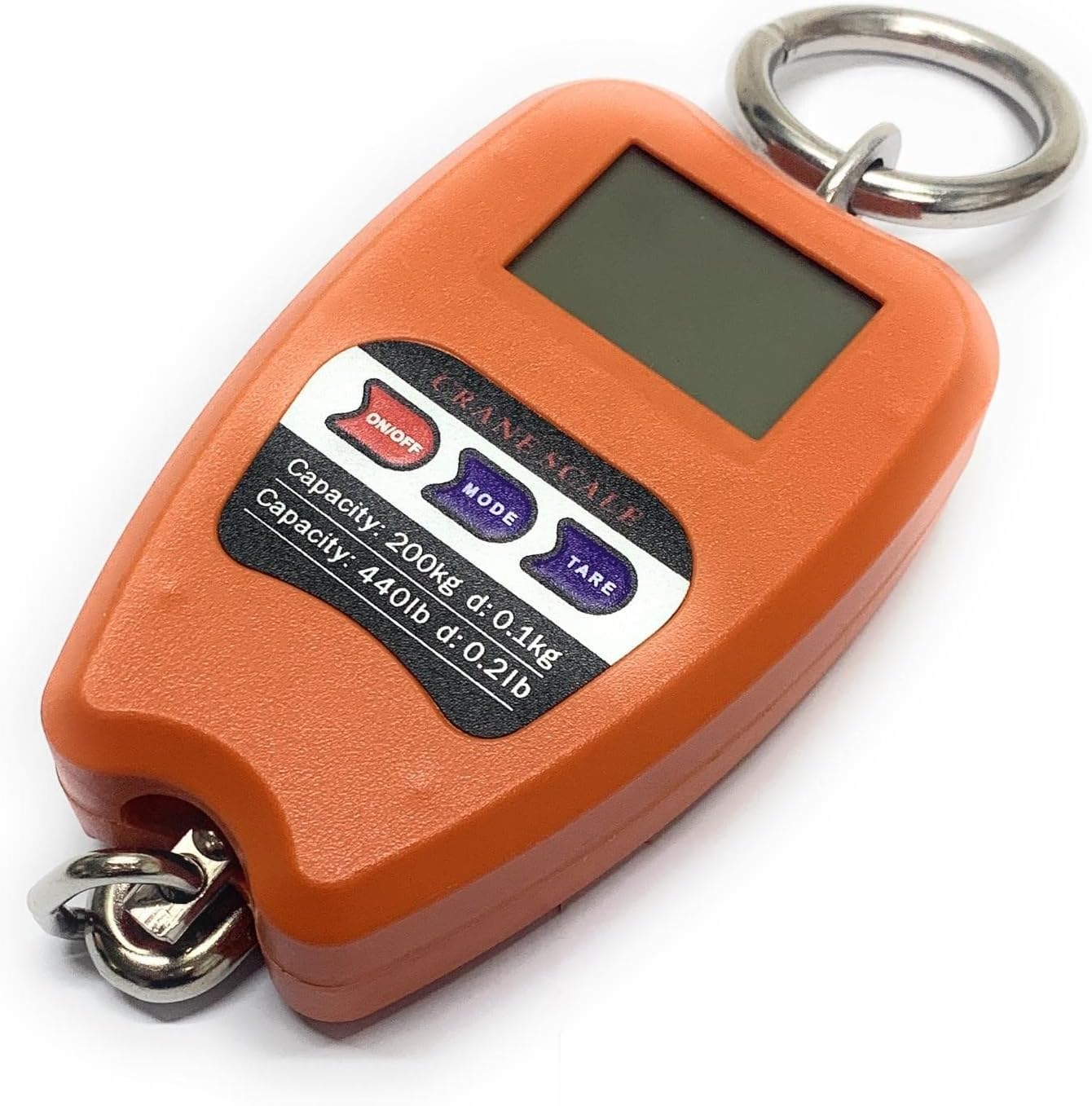 Balance Numérique Professionnelle 200kg, Dynamomètre avec Crochet Suspendu, Idéal pour Pesée de Valises et Applications Industrielles - 3