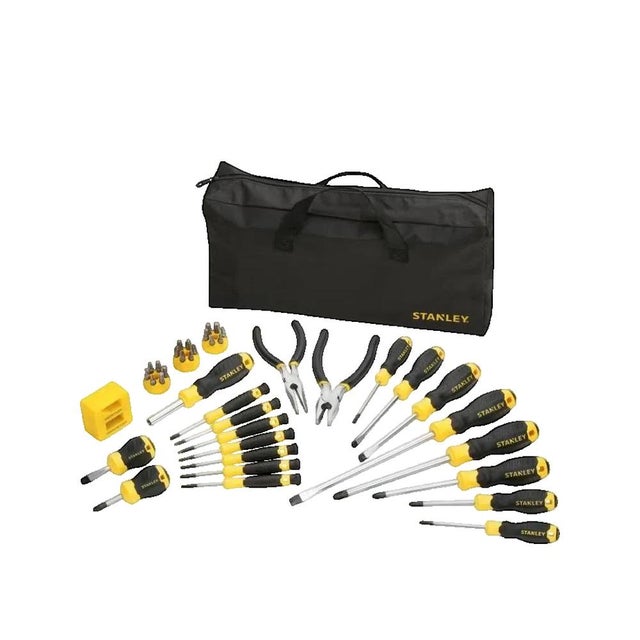 Jeu de tournevis mécaniques 39 pièces avec embouts et mallette de transport STHT0 62114 STANLEY