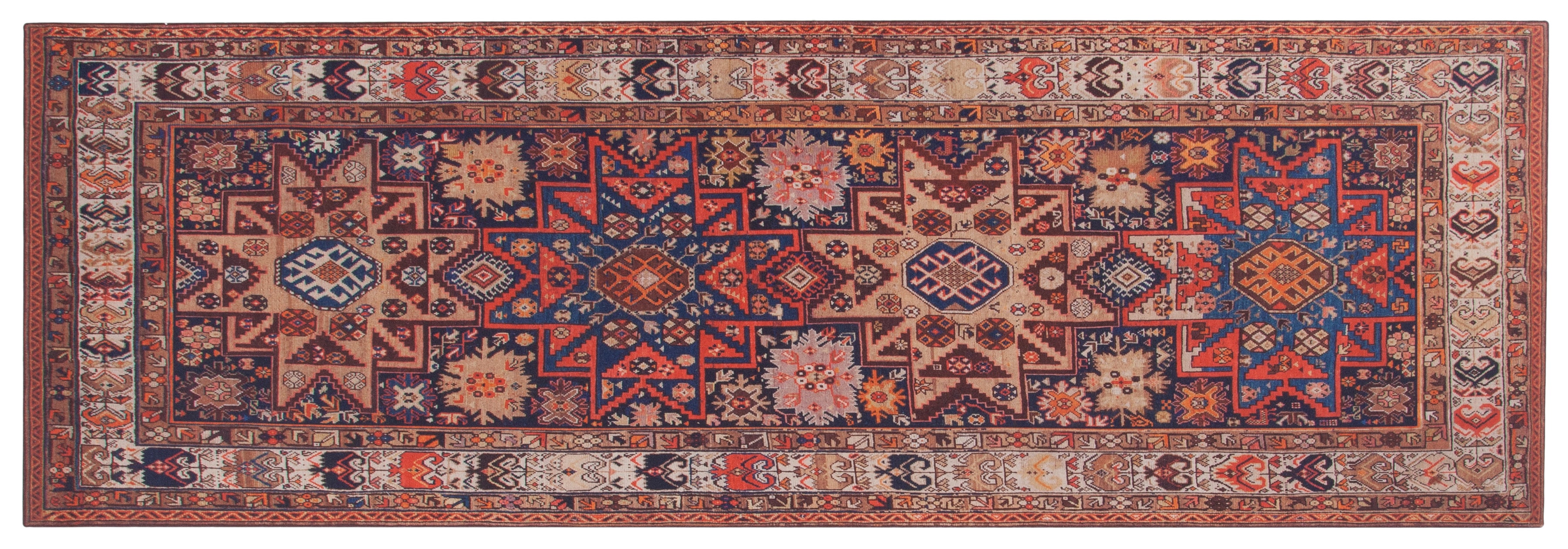 Dywan Viva Tappeti Vista, poliester PVC, wielokolorowy 120x50 CM