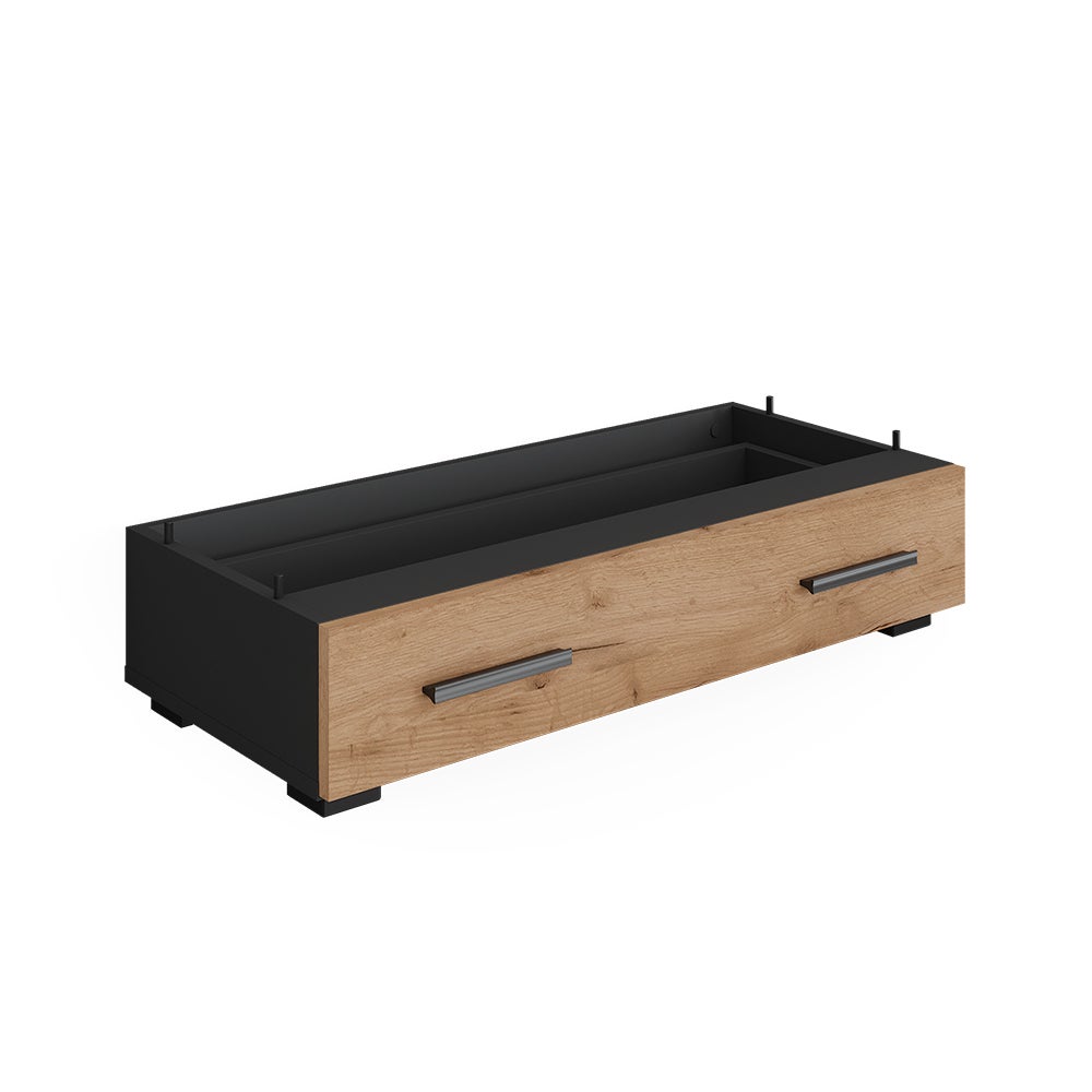Vicco Moduł dodatkowy Ingo, Antracyt/złoty dąb, 80 x 17.4 cm z szufladą