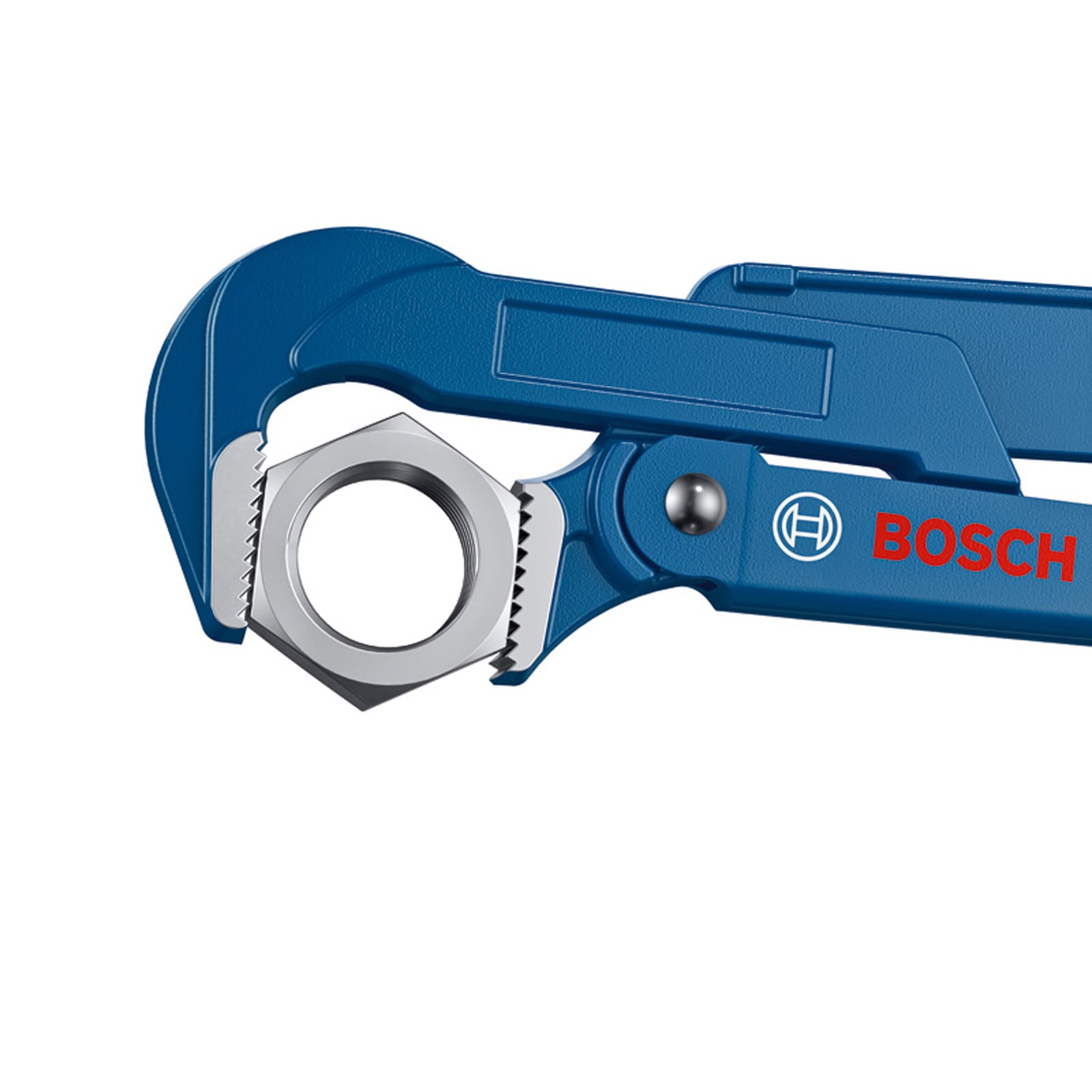 Klucz do rur Bosch 420 mm kąt 90° stal chromowo-wanadowa - 4