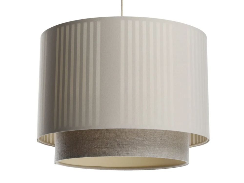 Lampa wisząca DUO LAMI LINE 60 kremowa/beżowa