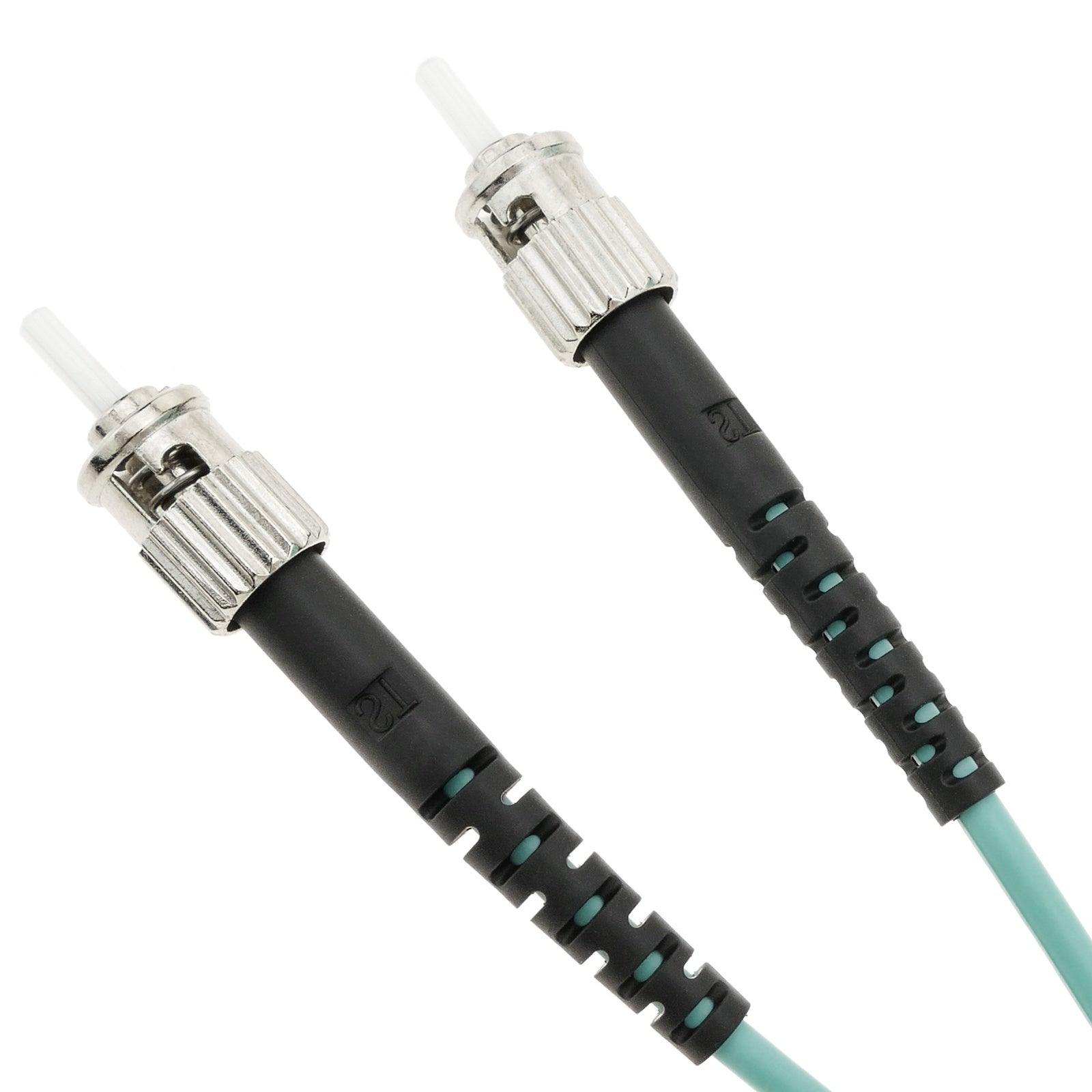 Cavo in fibra ottica OM4 per router da ST a ST duplex multimodale 50µm/125µm, 3m - 4