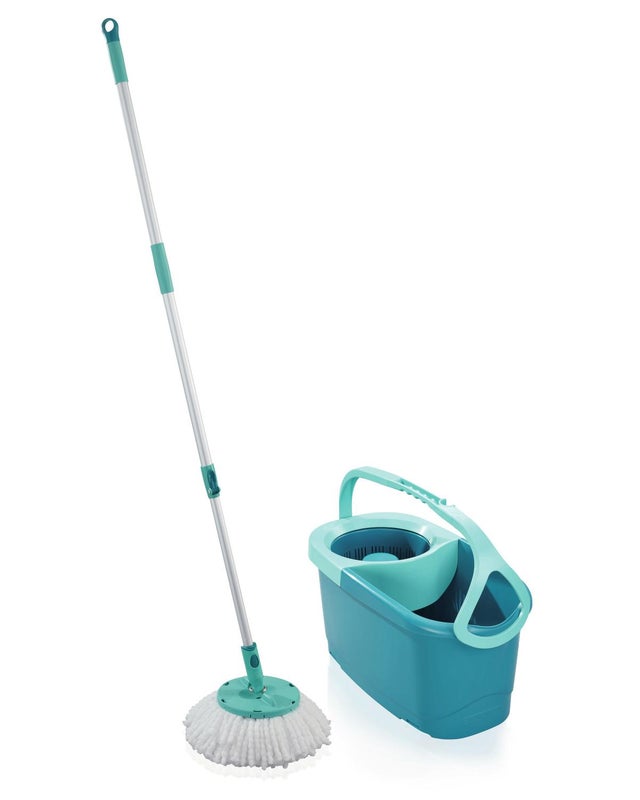 Leifheit 55413 seau et système de lavage Réservoir unique Gris, Turquoise