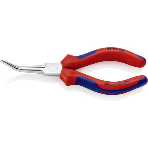 Knipex 31 25 160 pour lélectronique et la mécanique de précision Pince à becs pointus coudée à 45° 160 mm