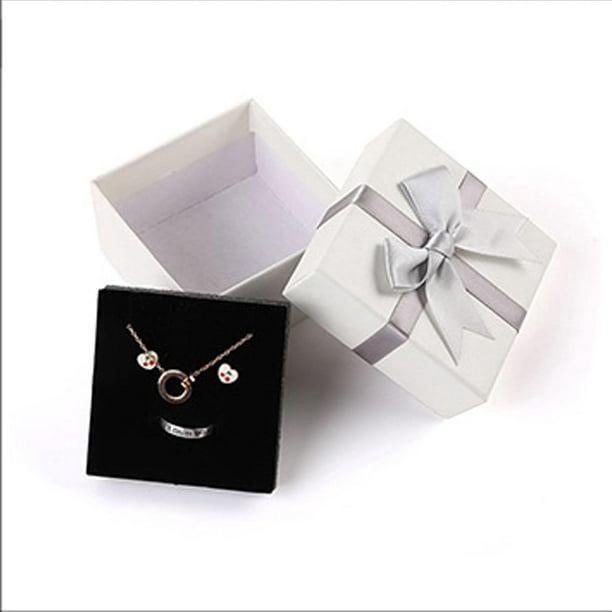 240 Scatole Regalo Per Gioielli In Cartone Con Motivo Marmo - Mini Portagioie Con Velluto Per Anelli, Collane E Bracciali - 3