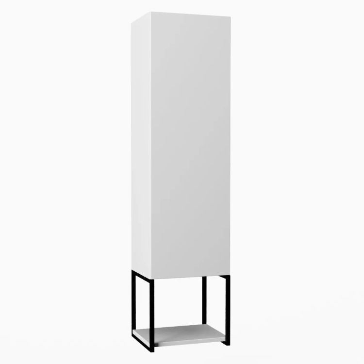 Szafka łazienkowa LOV 33 cm biały połysk wysoka