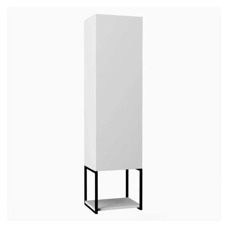 Szafka łazienkowa LOV 33 cm biały połysk wysoka