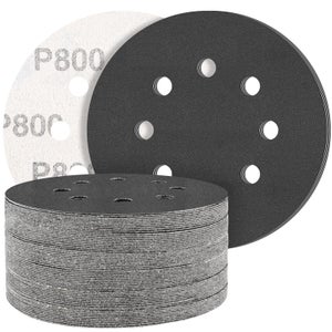 Lot De 25 Feuilles Abrasives En Maille 70x198 Mm - Grains 80, 120, 180, 240, 400 - Pour Ponceuse Orbitale Et Manuelle