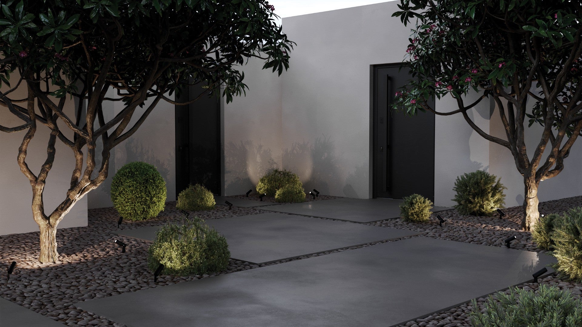 Illuminazione per esterni a LED Berna Grafite Metallo 1200 LM 3000K - 9