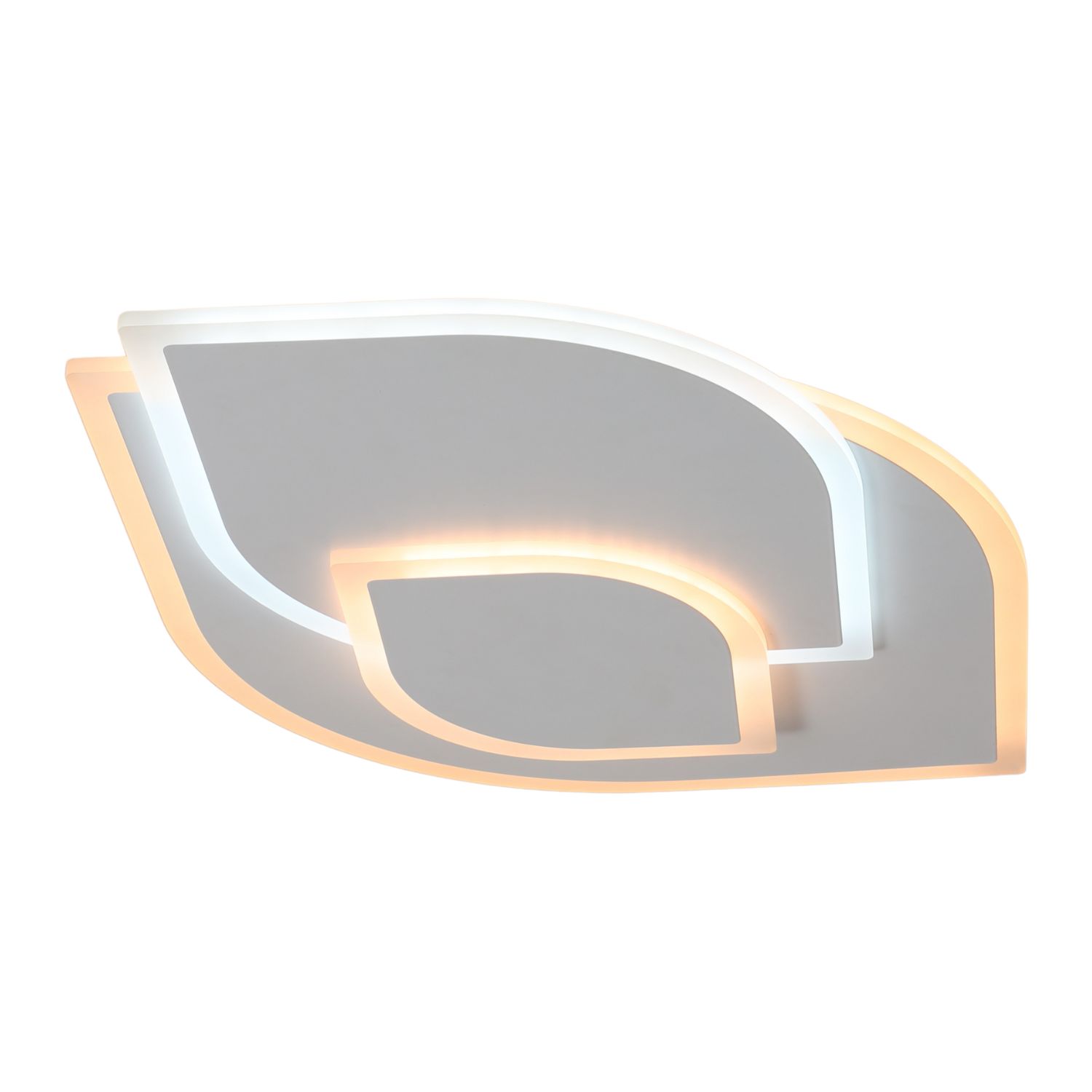 BUYBUY Lampadario LED 65W, Telecomando 2.4G, Luce Regolabile 5500lm BBLED026 - 5