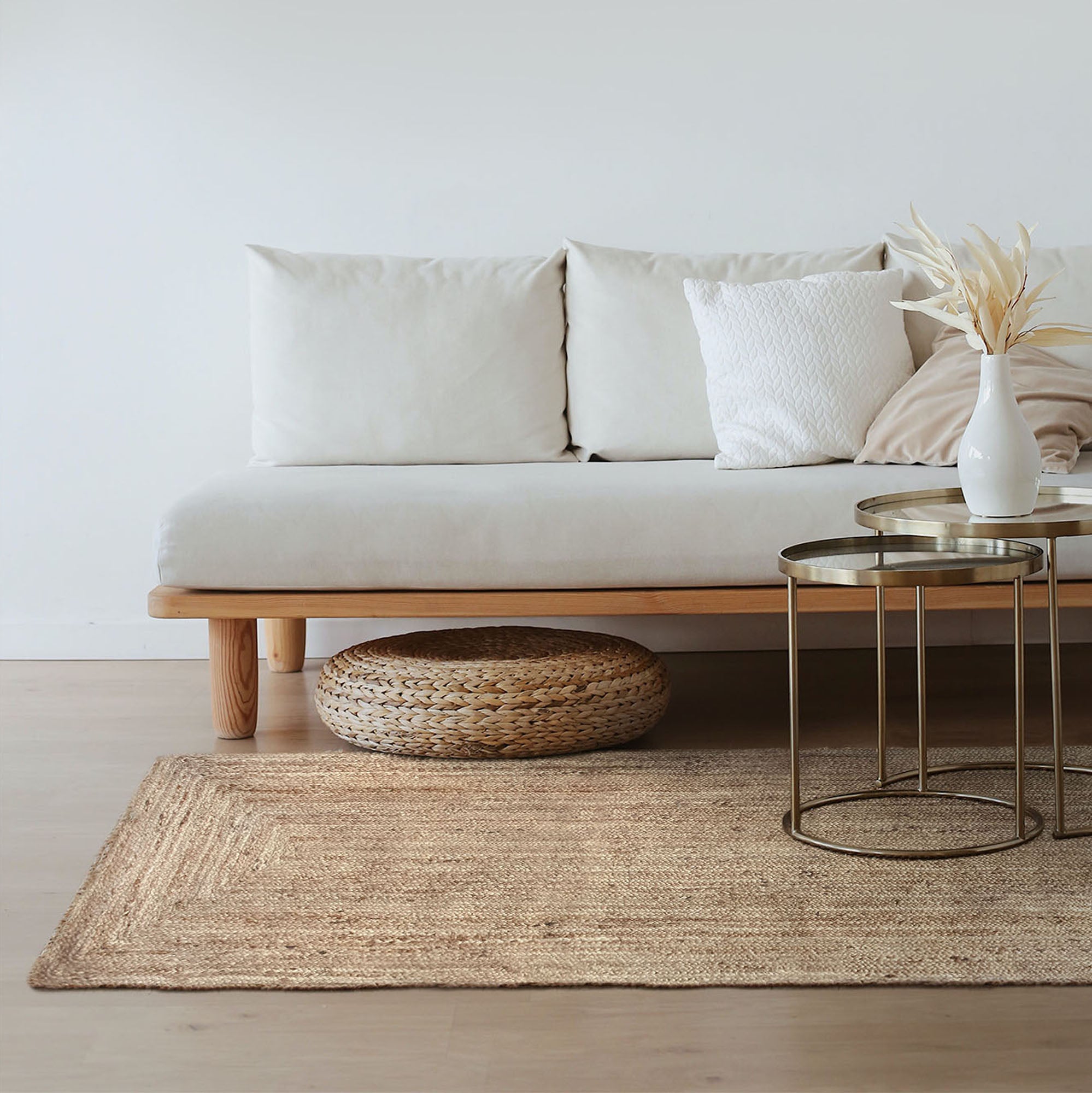 Hamid - Tapis de couloir naturel ALHAMBRA 250 x 80 cm - 2