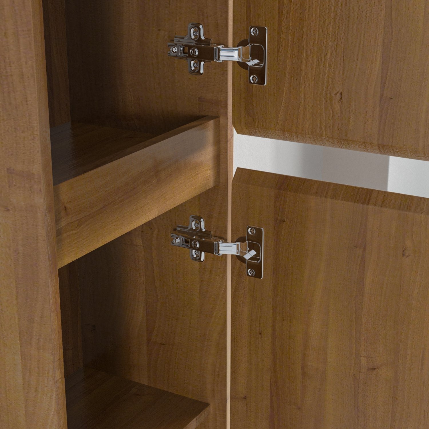 LOMAZOO colonne salle de bain Marbella chêne chaud - 140cm - 7