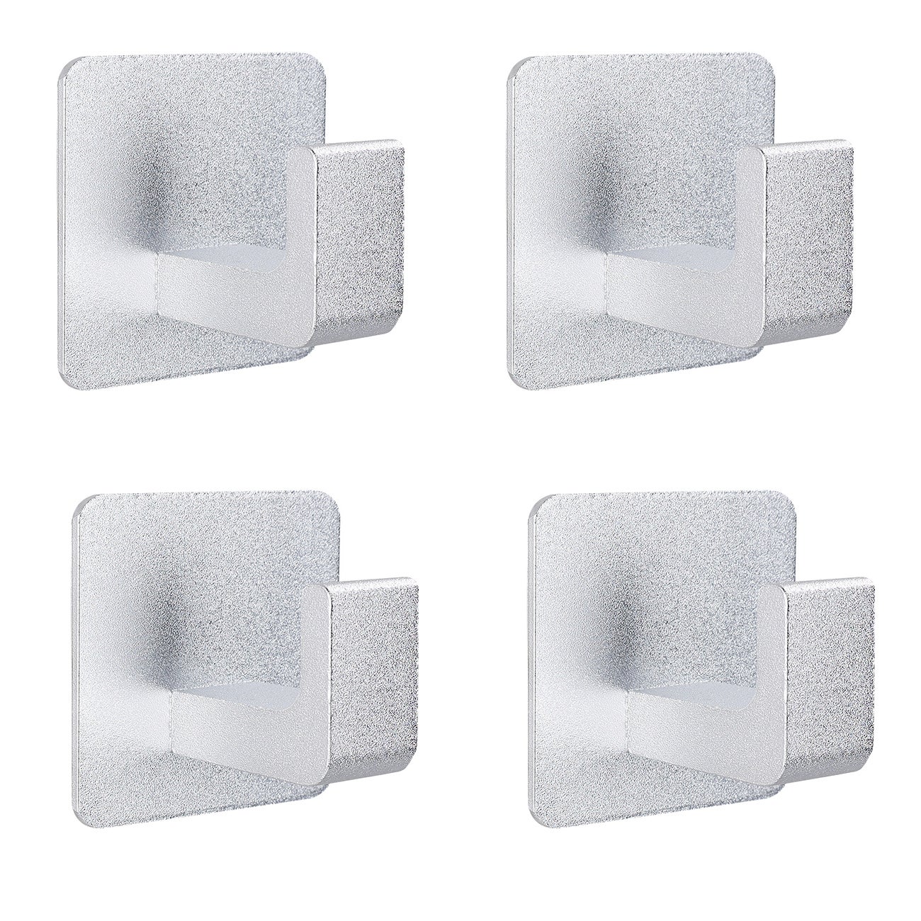 DONGKER 4 Pièces Crochets Auto-adhésifs Pour Serviettes De Cuisine - Porte-Torchons Pour Armoire, Cuisine Et Salle De Bain