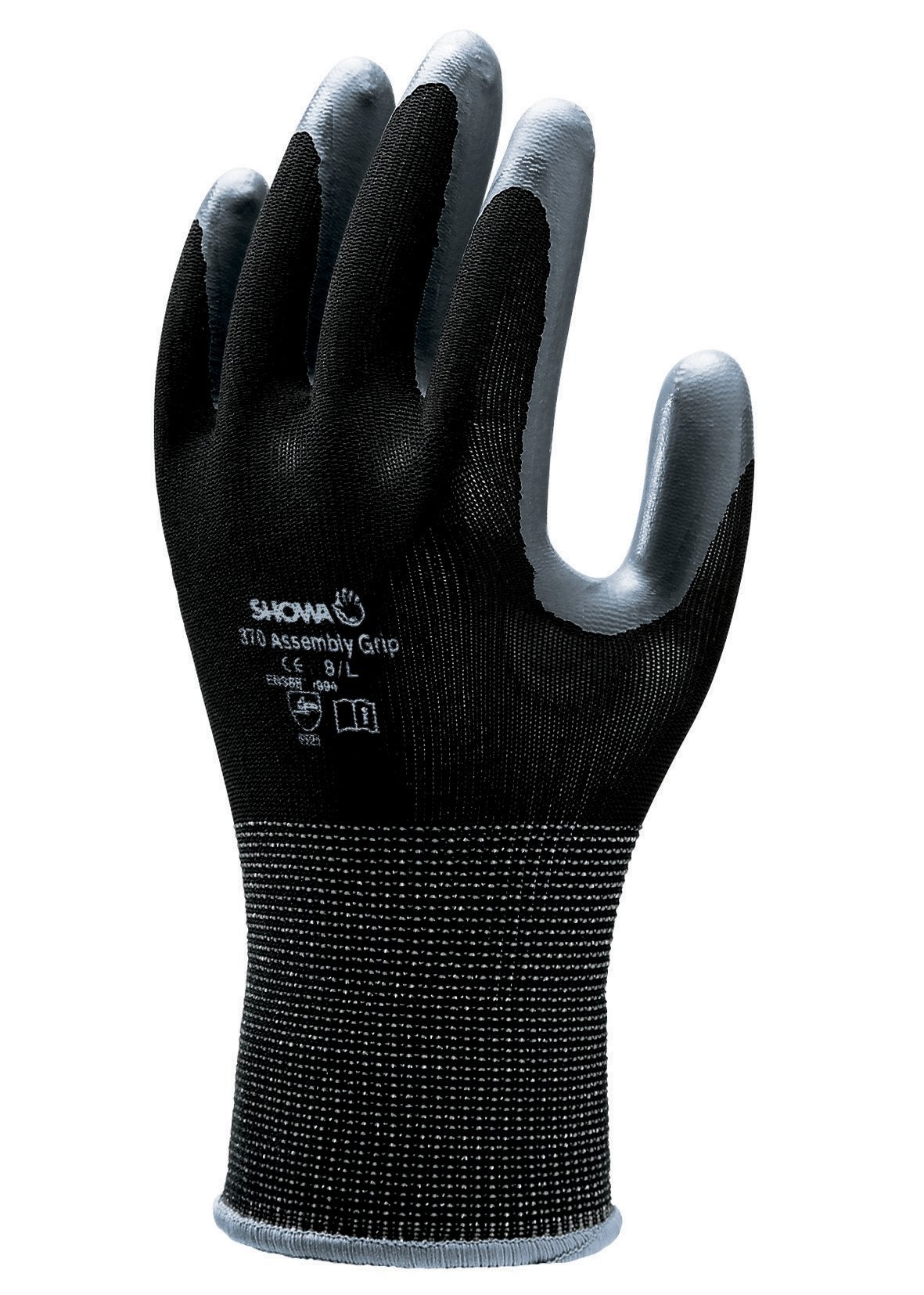 Guanti Showa | Confronta prezzi | SHOWA B0500, Rivestimento in Poliuretano, Usi generici, Nero /...Guanti multiuso Showa BO500 Black, Tg. XL, in Nylon, col. Nero,...Guanti Showa B0500 Poliuretano