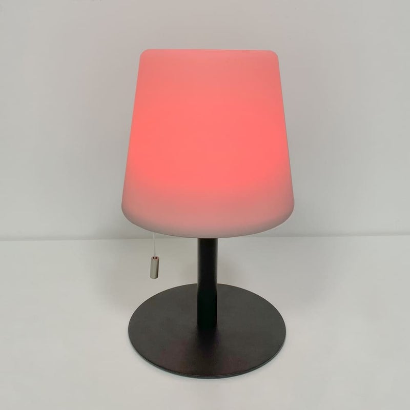 Zewnętrzna lampa stołowa LED Dodo 1.8W z wielokolorowymi światłami RGB i akumulatorem H26cm