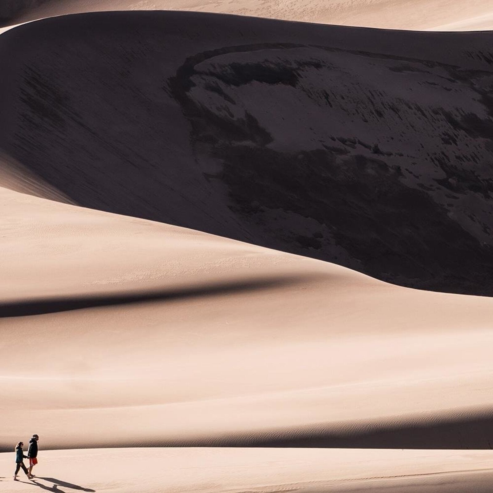 Tableau les gens dans le désert - 120 x 80 cm - 4
