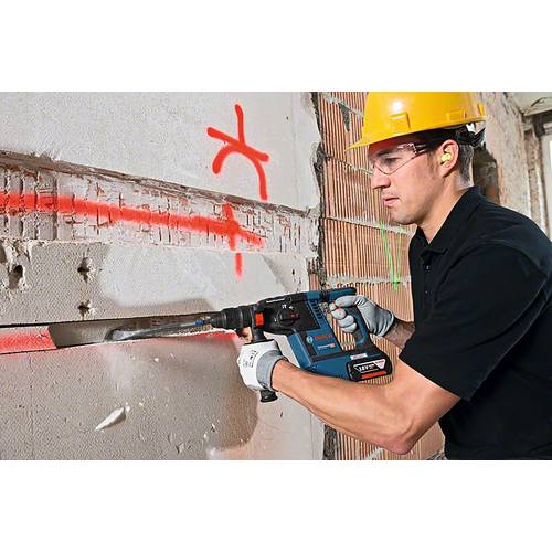 Bosch Akumulatorowa Młotowiertarka GBH 18V-26 F + GDE z SDS plus Solo wraz z odsysaniem pyłu w L-Boxx - 061191000K - 3