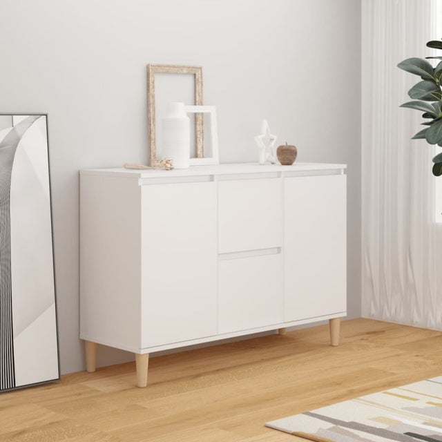 Credenza Rovere Fumo 70x30x80 Cm - Legno Multistrato, Per Casa E Ufficio Buffet Casa - 3