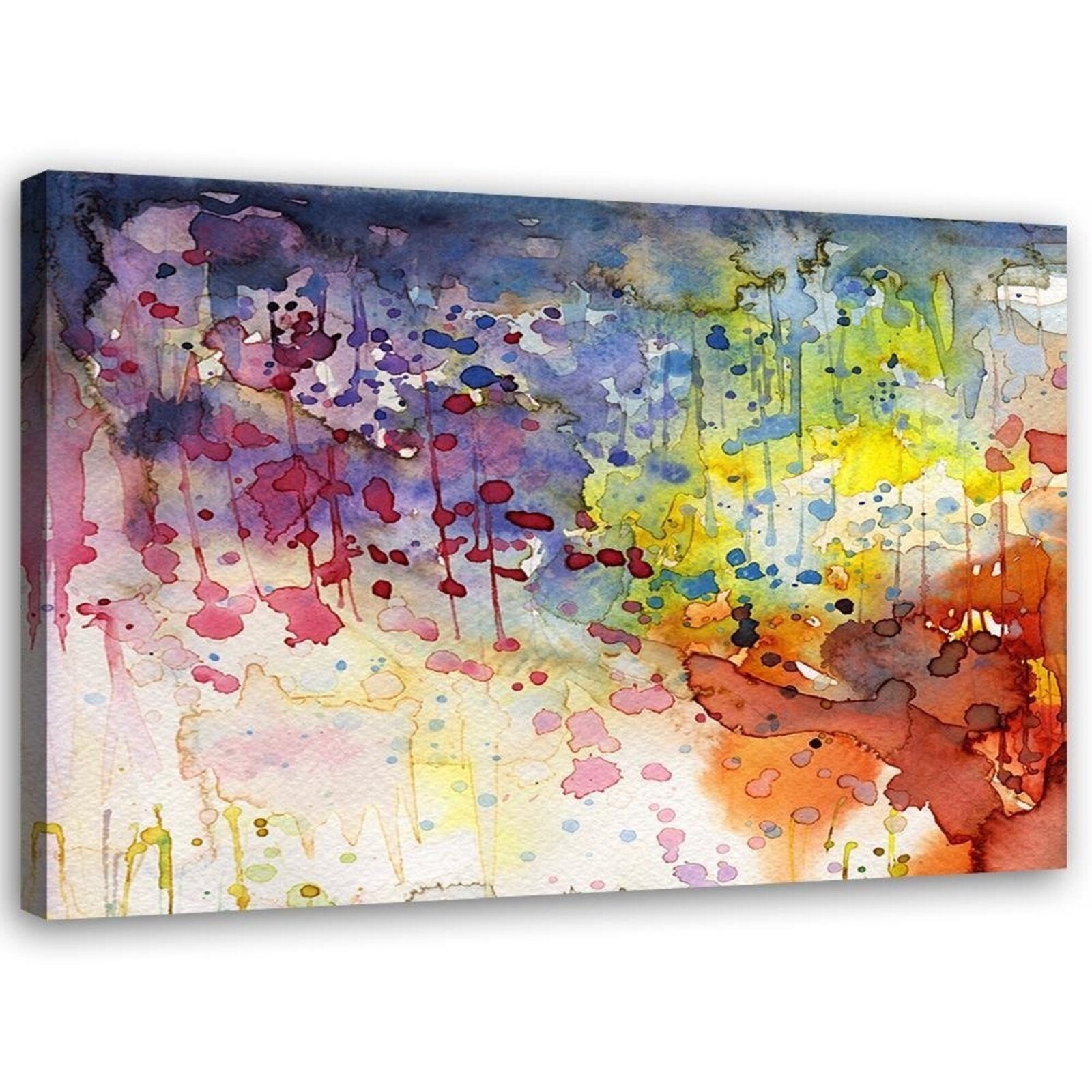 Obraz na płótnie, Kolorowa abstrakcja 120x80