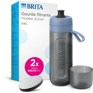 Filtro Acqua Brita MicroDisc - Sistema Di Filtrazione Compatto, Per Acqua Potabile