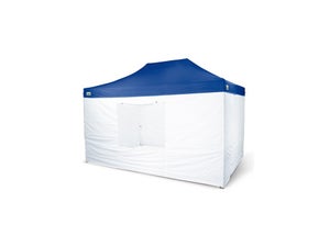 Gazebo Da Giardino Outsunny 3.6x3m - Tetto In Policarbonato Anti UV Con Tende - Foto 5