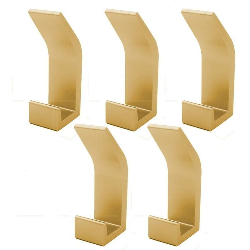 Wieszak łazienkowy sztuk Haczyki na ręczniki Haczyki ścienne Haczyki na ubrania Ścienny wieszak ze stali nierdzewnej nierdzewny haczyki do łazienki