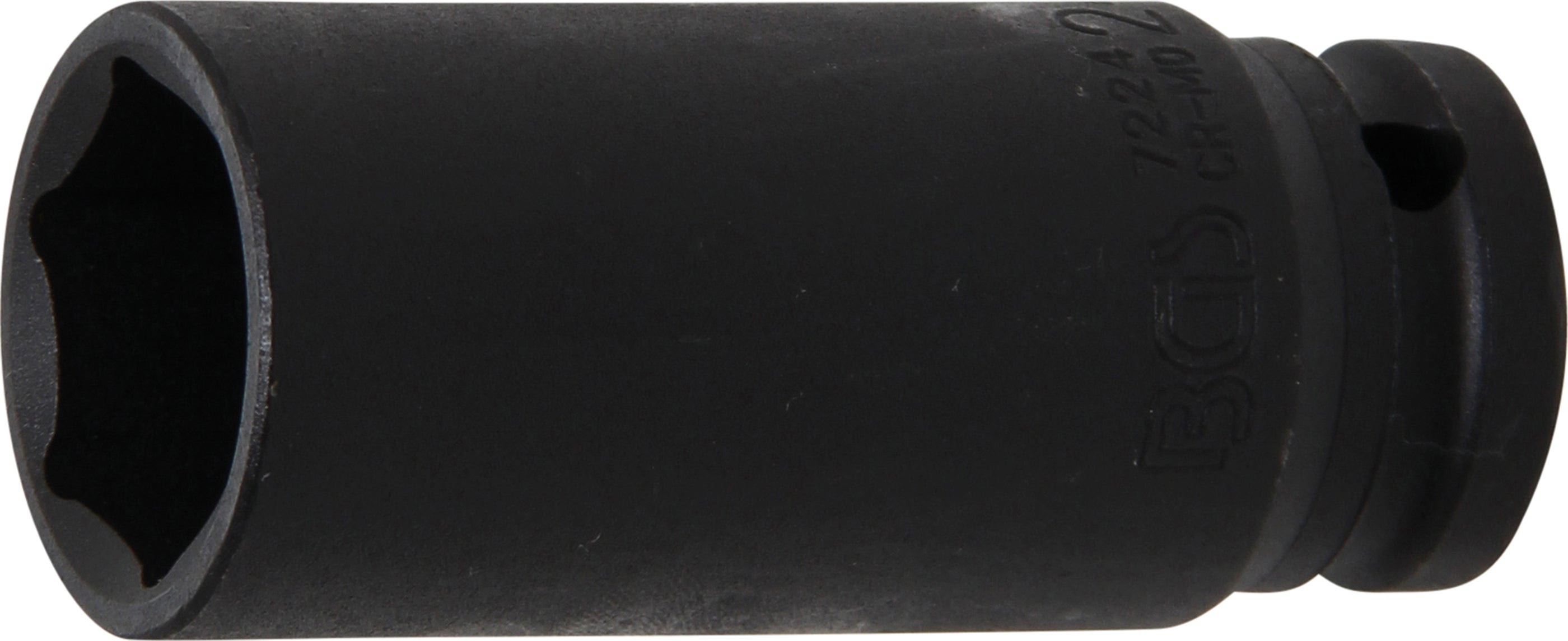BGS Klucz udarowy nasadowy, długi 24 mm 12,5 (1/2) - 7224