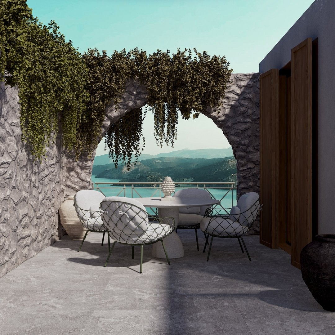 Pietra Portofino Cenere 20 mm Outdoor - Piastrelle 60x120x2 cm 20 mm - MPL 5002 60x120 MATT R11 20 mm - 2