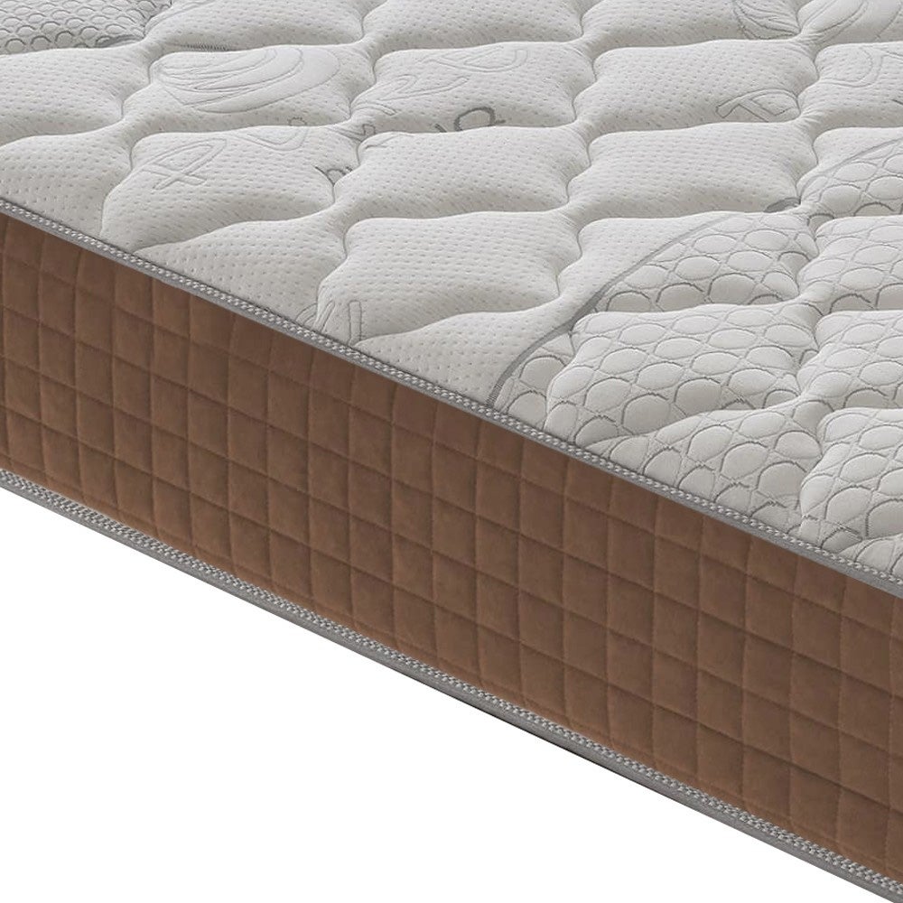 MaterassieDoghe - Matelas 150x200 à ressorts ensachés, mousse à mémoire de forme 5 cm, 1600 ressorts ensachés, 9 zones de confort - 3