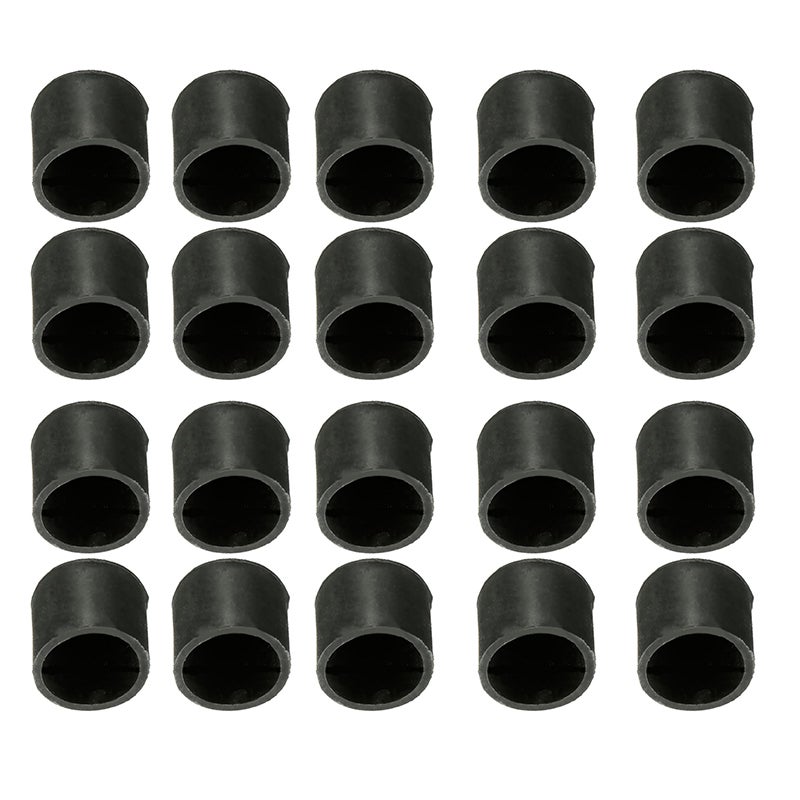Lot 20 Embouts De Queue De Billard PATIKIL – 11 Mm, Cuir De Vache, Marron, Pour Réparation