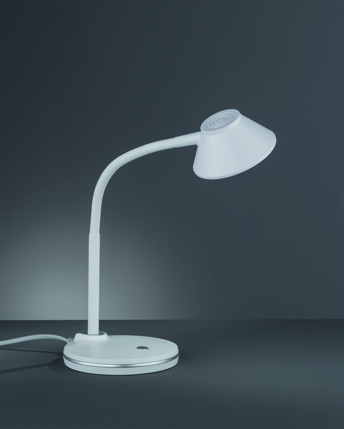 Lampa biurkowa Berry biała LED 3.2W 3000K 270lm wym: 33 x 13 x 13 cm tworzywo sztuczne RL