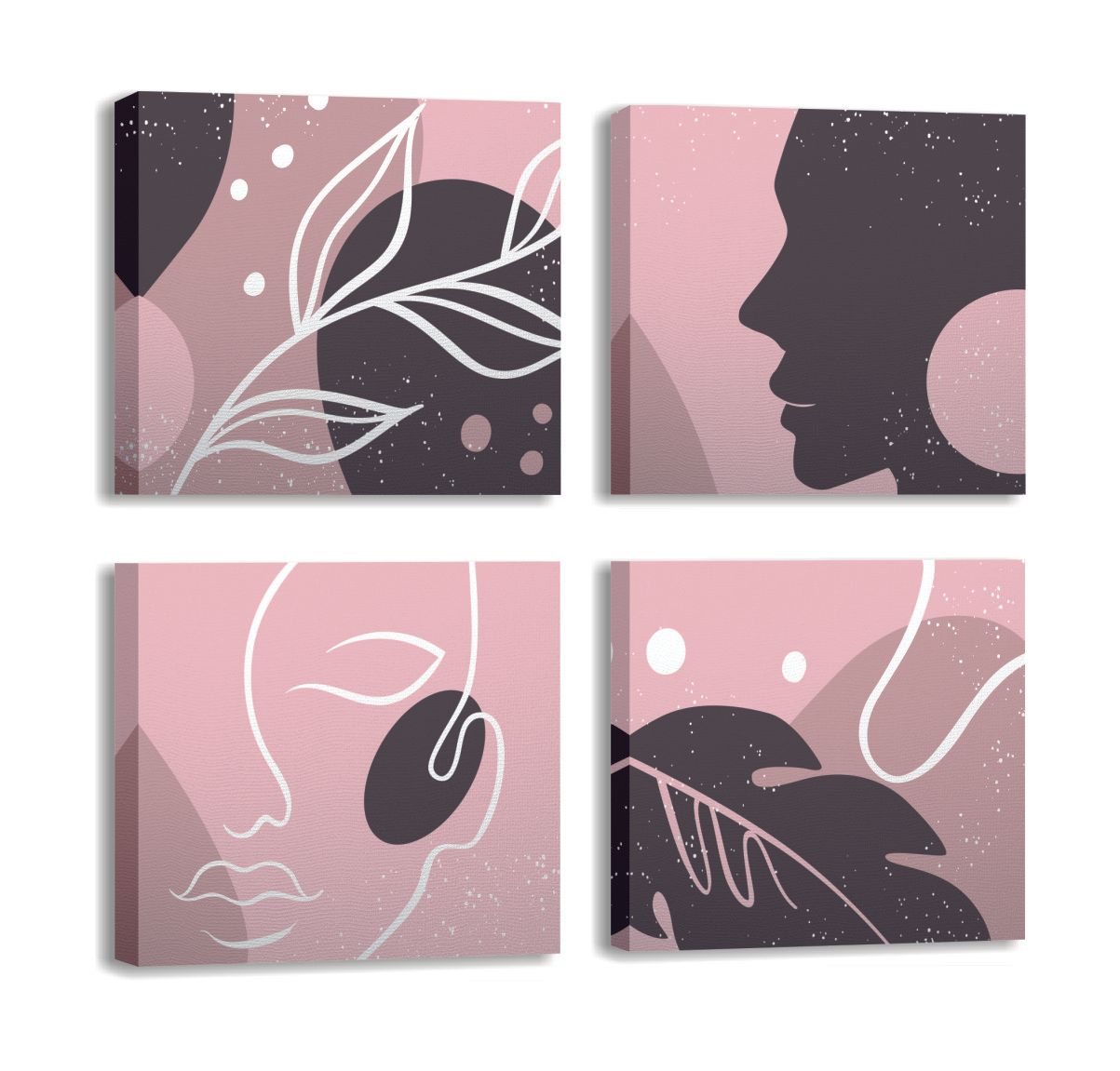 Rsgift Lot De 4 Tableaux D'affichage à Trois Plis De 121,9 X 91,4 Cm